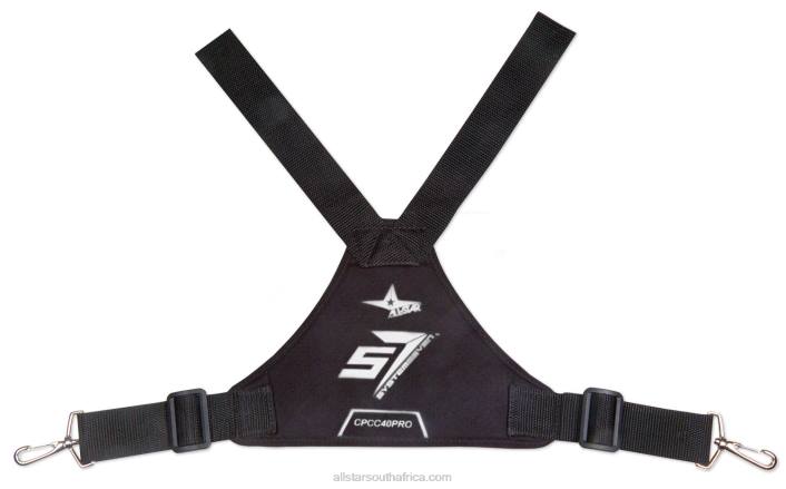All Star DELTAFLEX CHEST PROTECTOR REPLACEMENT HARNESS T4LT683 Black