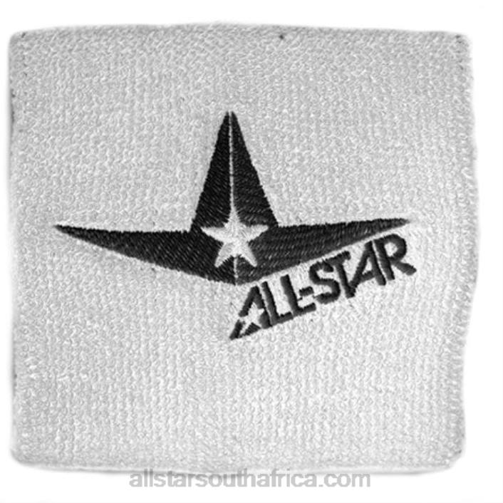 All Star LOW PROFILE WRIST BANDS T4LT809 White