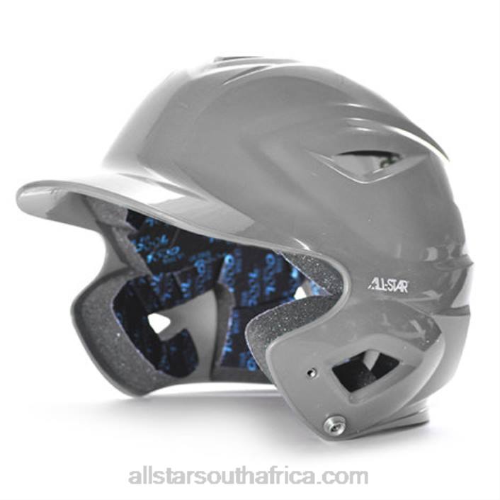 All Star S7 ADULT SOLID GLOSS BATTING HELMET T4LT87 Graphite