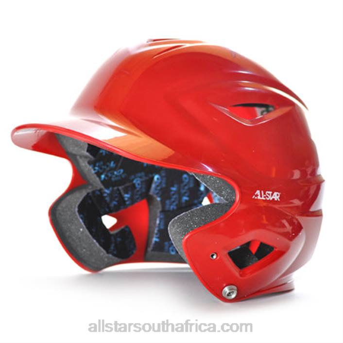 All Star S7 ADULT SOLID GLOSS BATTING HELMET T4LT92 Scarlet