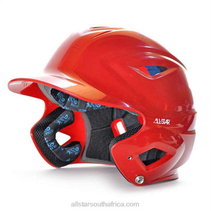 All Star S7 SIZED GLOSS BATTING HELMET T4LT56 Scarlet