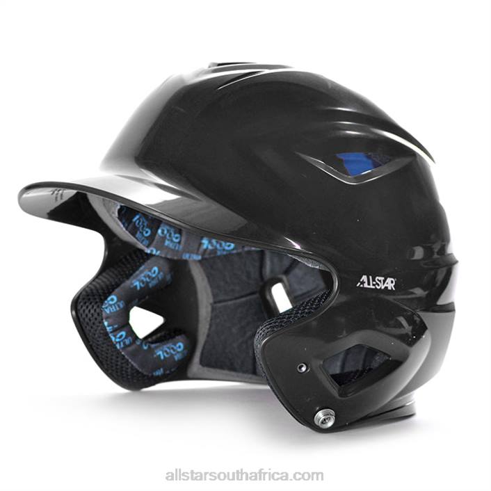 All Star S7 SIZED GLOSS BATTING HELMET T4LT57 Black