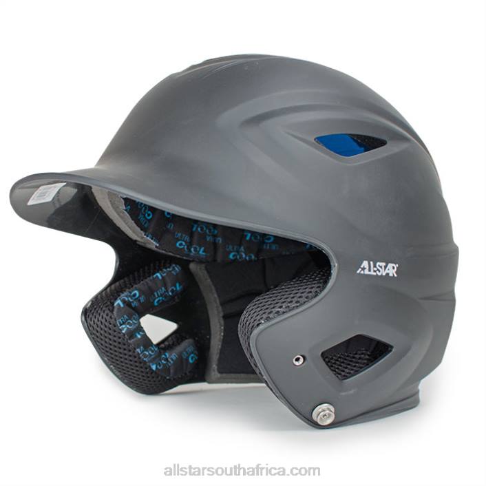 All Star S7 SIZED MATTE BATTING HELMET T4LT36 Black