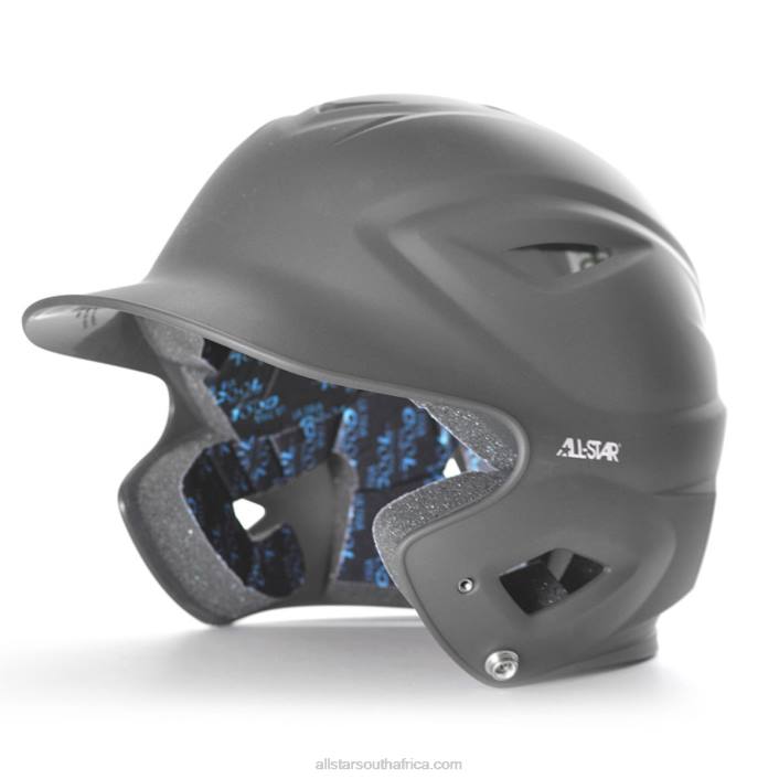 All Star S7 YOUTH SOLID MATTE BATTING HELMET T4LT64 Graphite