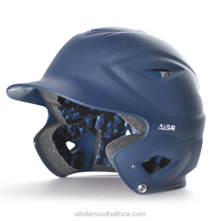 All Star S7 YOUTH SOLID MATTE BATTING HELMET T4LT65 Navy