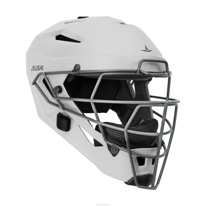 All Star MVP PRO CATCHER'S HELMET T4LT282 White