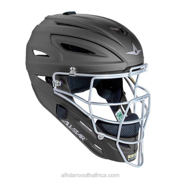 All Star MVP SYSTEM7 CATCHER'S HELMET - MATTE FINISH T4LT273 Matte Black
