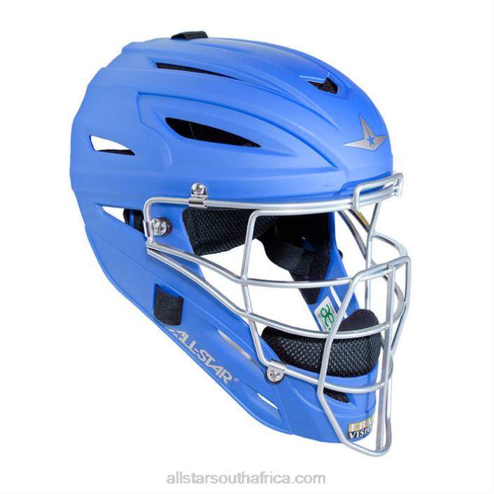All Star MVP SYSTEM7 CATCHER'S HELMET - MATTE FINISH T4LT295 Matte Royal