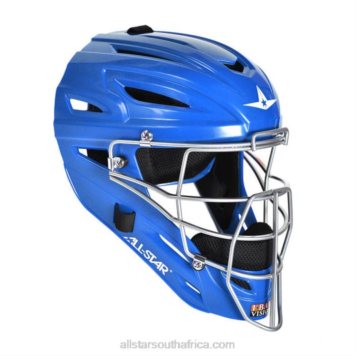 All Star MVP SYSTEM7 CATCHER'S HELMET - SOLID GLOSS T4LT303 Royal