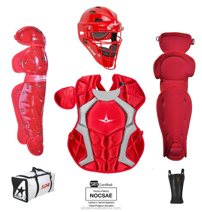 All Star PLAYERS SERIES AGES 12-16, 15.5" // MEETS NOCSAE T4LT204 Scarlet
