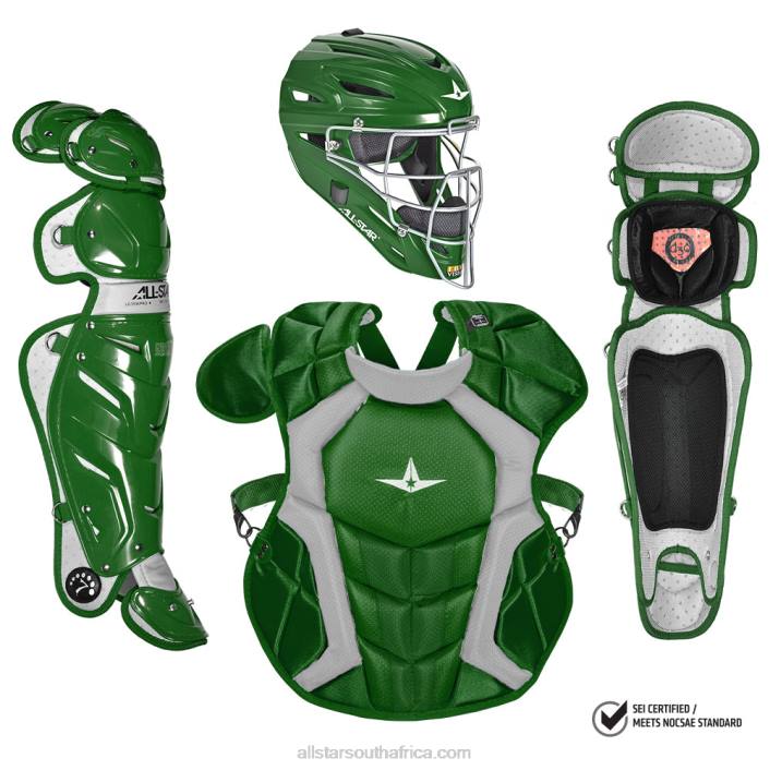 All Star S7 ADULT CATCHING KIT // MEETS NOCSAE T4LT164 Dark Green