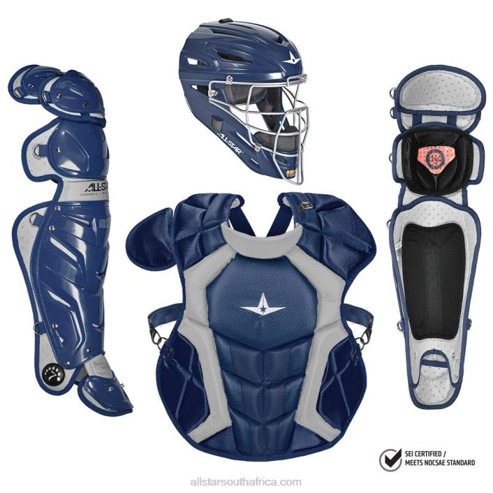 All Star S7 ADULT CATCHING KIT // MEETS NOCSAE T4LT166 Navy