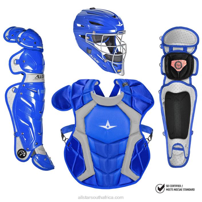 All Star S7 ADULT CATCHING KIT // MEETS NOCSAE T4LT168 Royal
