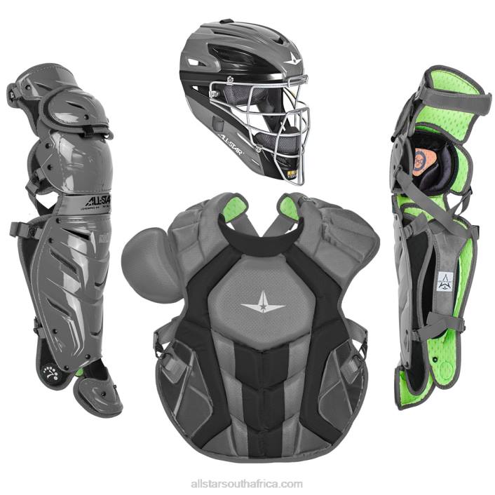 All Star S7 AXIS ADULT CATCHING KIT // MEETS NOCSAE T4LT158 Graphite