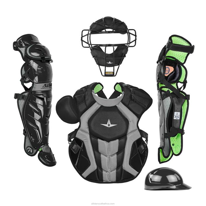 All Star S7 AXIS ADULT CATCHING KIT - TRADITIONAL MASK T4LT117 Black