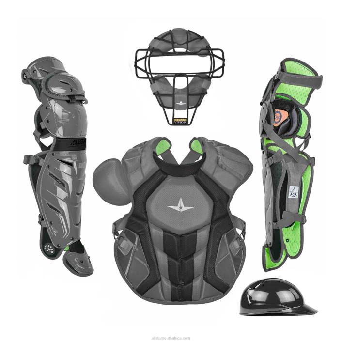 All Star S7 AXIS ADULT CATCHING KIT - TRADITIONAL MASK T4LT136 Graphite
