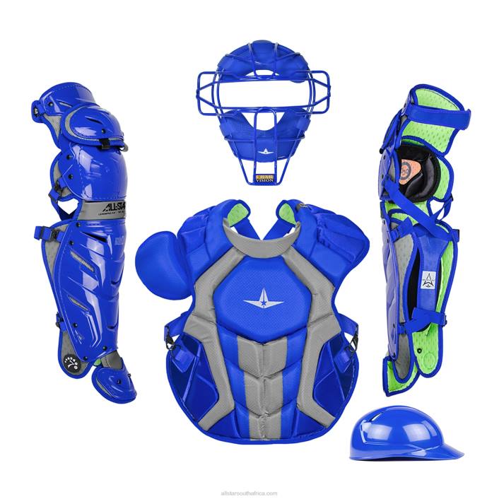All Star S7 AXIS ADULT CATCHING KIT - TRADITIONAL MASK T4LT140 Royal