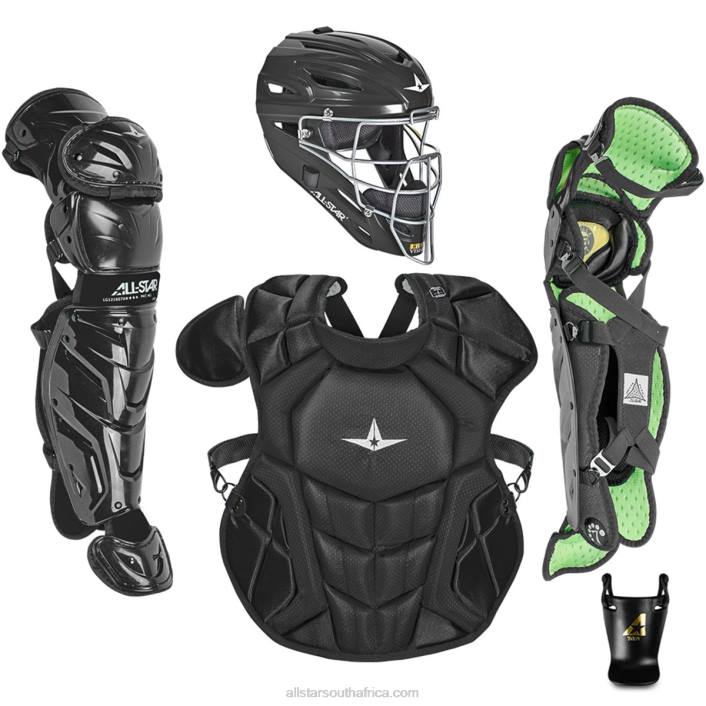 All Star S7 AXIS AGES 12-16, SOLID COLOR // MEETS NOCSAE T4LT123 Black