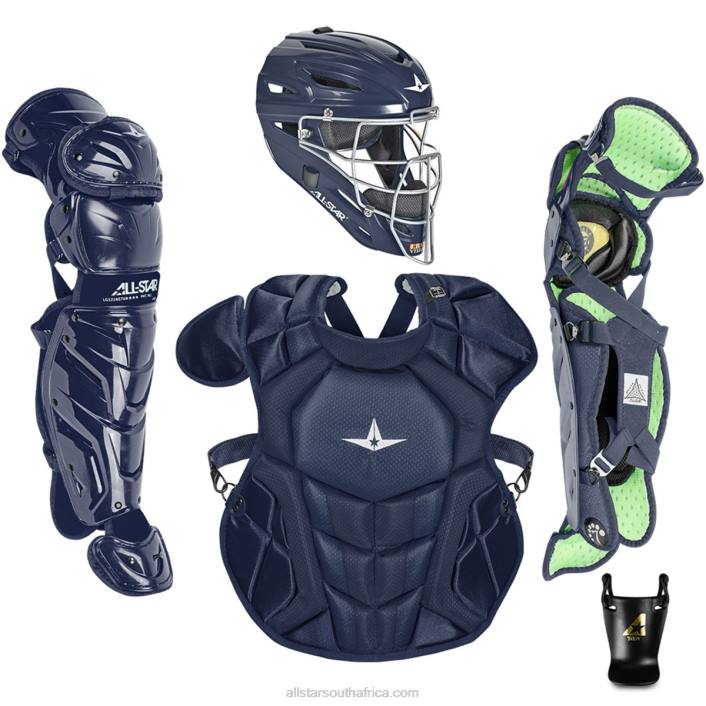 All Star S7 AXIS AGES 12-16, SOLID COLOR // MEETS NOCSAE T4LT171 Navy