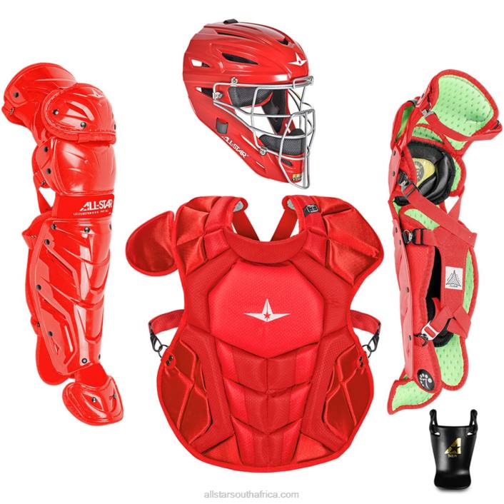 All Star S7 AXIS AGES 12-16, SOLID COLOR // MEETS NOCSAE T4LT173 Scarlet