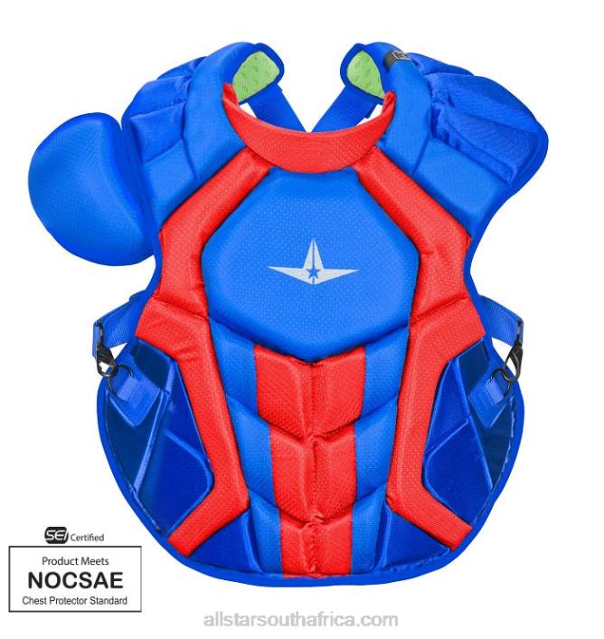All Star S7 AXIS ADULT, 16.5" TWO TONE // MEETS NOCSAE T4LT226 Royal/Scarlet