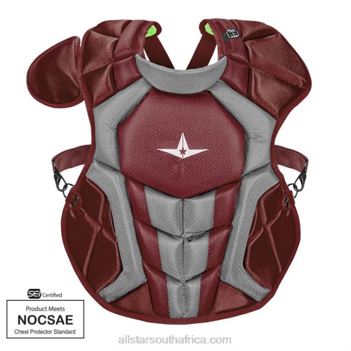 All Star S7 AXIS AGES 9-12, 14.5" // MEETS NOCSAE T4LT255 Maroon
