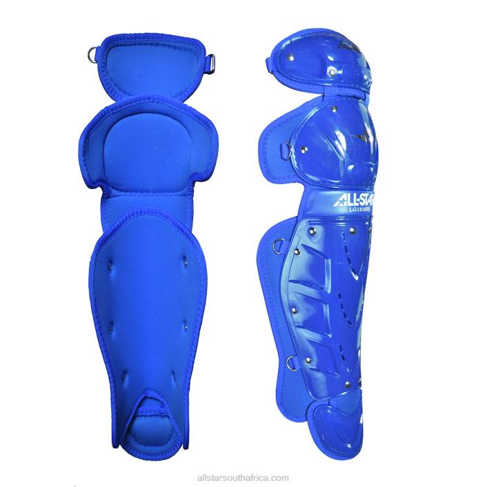 All Star PLAYER'S SERIES AGES 7-9 LEG GUARDS (12.5") T4LT378 Royal