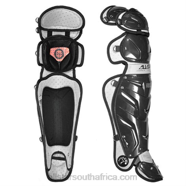All Star S7 ADULT PRO STOCK LEG GUARDS T4LT315 Black