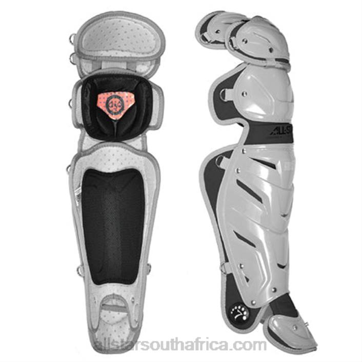 All Star S7 ADULT PRO STOCK LEG GUARDS T4LT351 Silver