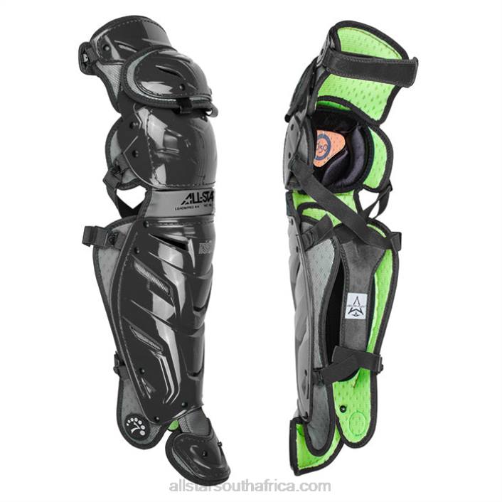 All Star S7 AXIS ADULT PRO LEG GUARDS T4LT314 Black