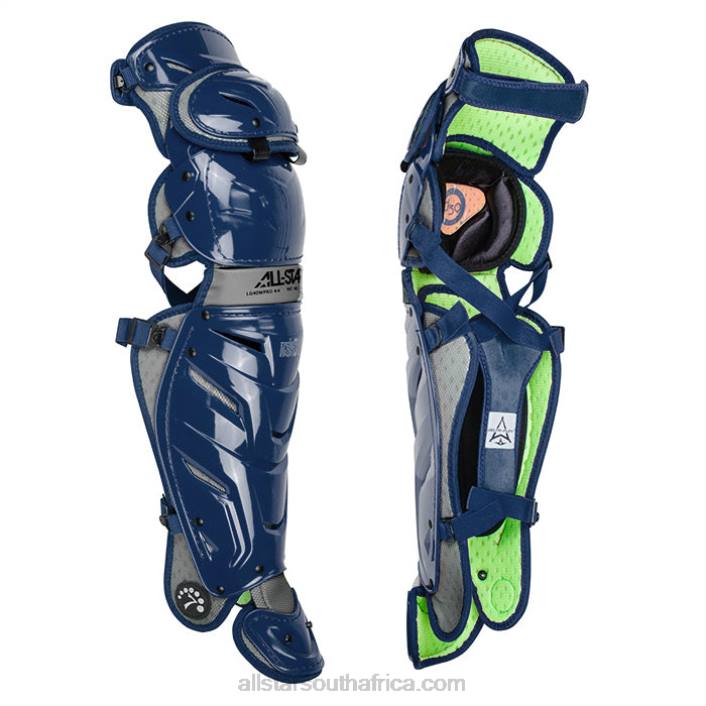 All Star S7 AXIS ADULT PRO LEG GUARDS T4LT331 Navy