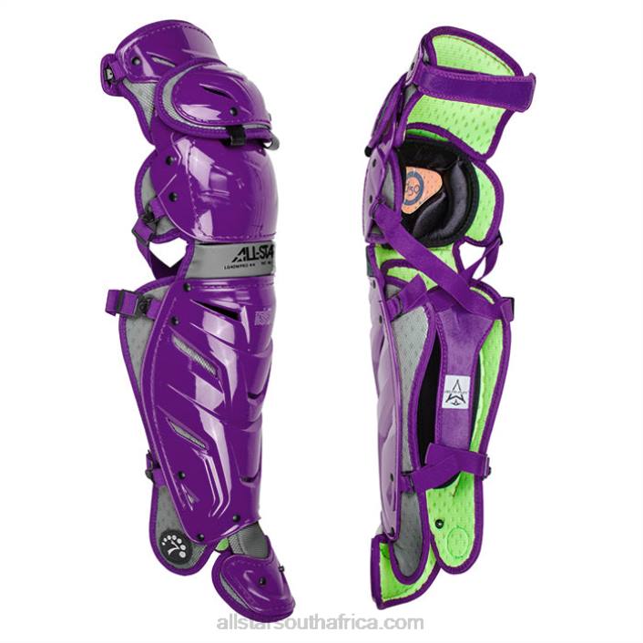 All Star S7 AXIS ADULT PRO LEG GUARDS T4LT334 Purple