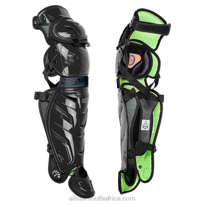 All Star S7 AXIS ADULT PRO LEG GUARDS T4LT341 Solid Black