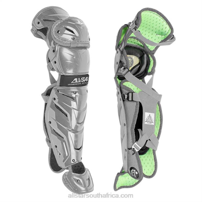All Star S7 AXIS AGES 9-12 PRO LEG GUARDS (13.5") T4LT363 Graphite
