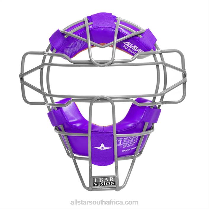 All Star CLASSIC TRADITIONAL FACE MASK W/ LMX PADS T4LT426 Purple