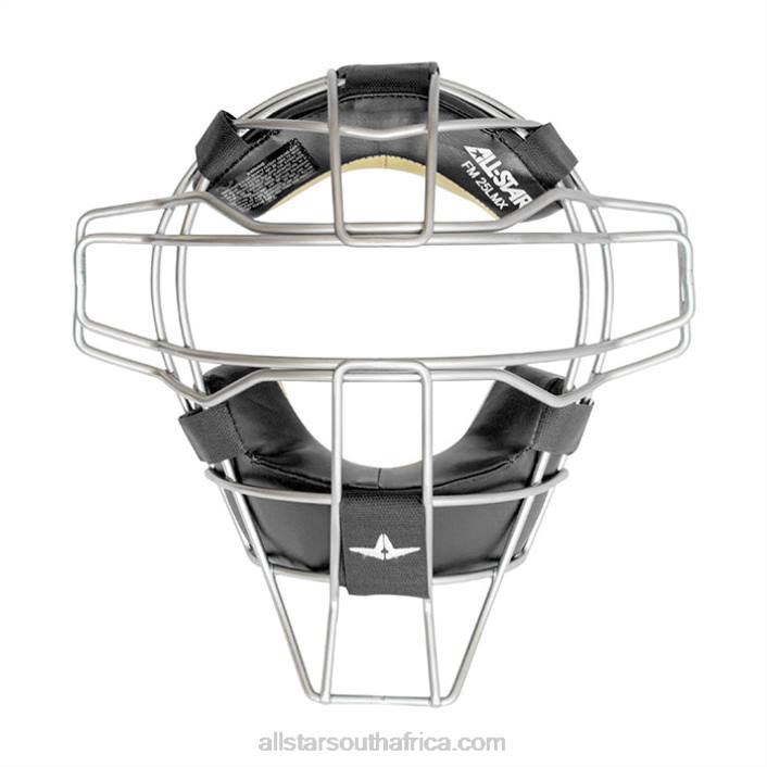 All Star TITANIUM TRADITIONAL FACE MASK W/ LMX PADS T4LT380 Black