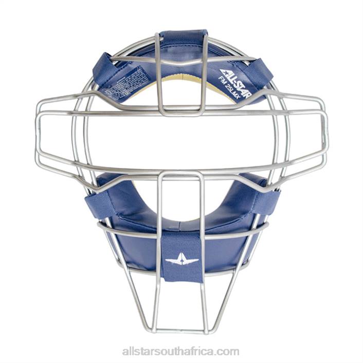 All Star TITANIUM TRADITIONAL FACE MASK W/ LMX PADS T4LT390 Navy