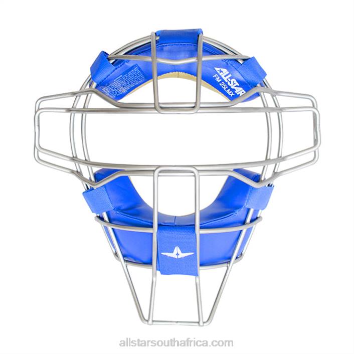 All Star TITANIUM TRADITIONAL FACE MASK W/ LMX PADS T4LT391 Royal