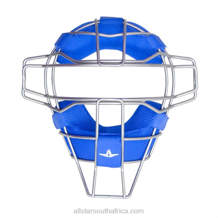 All Star TITANIUM TRADITIONAL FACE MASK W/ LUC PADS T4LT398 Royal