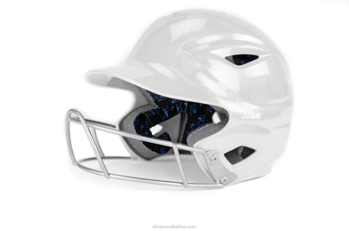 All Star S7 YOUTH BATTING HELMET W/ATTACHED AFX CAGE T4LT513 White