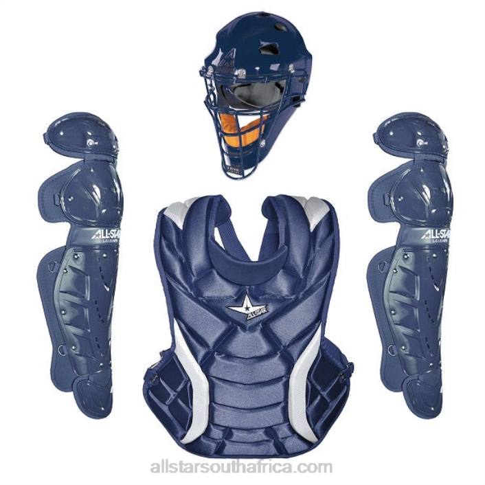 All Star FASTPITCH SERIES CATCHING KIT T4LT539 Navy