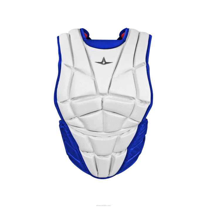 All Star AFx CHEST PROTECTOR WHITE TWO-TONE T4LT553 White/Royal