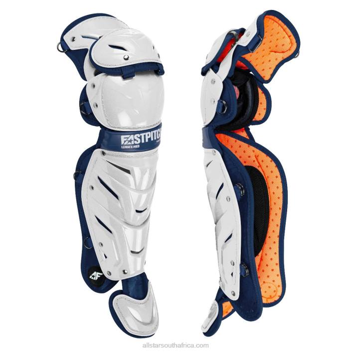 All Star AFX LEG GUARDS WHITE TWO-TONE T4LT590 White/Navy
