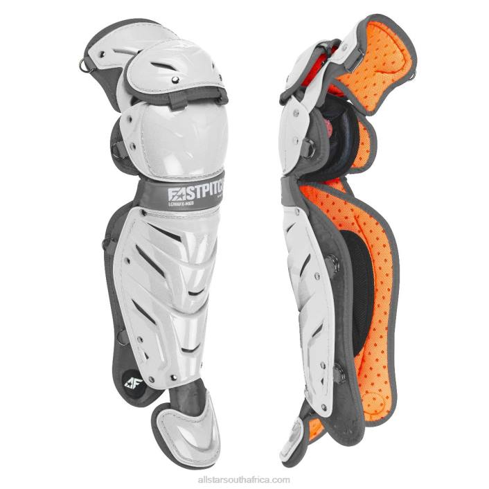 All Star AFX LEG GUARDS WHITE TWO-TONE T4LT600 White/Graphite